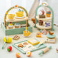 Wooden Toy Play Kitchen Accessories