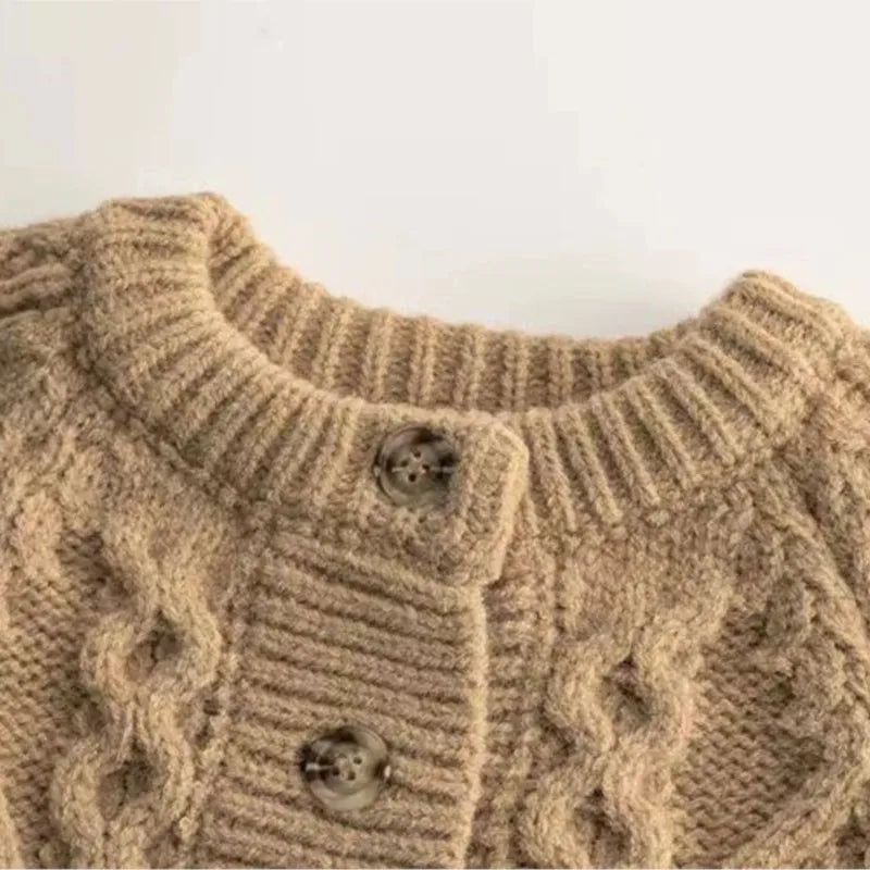 Neutral Knitted Cardigan