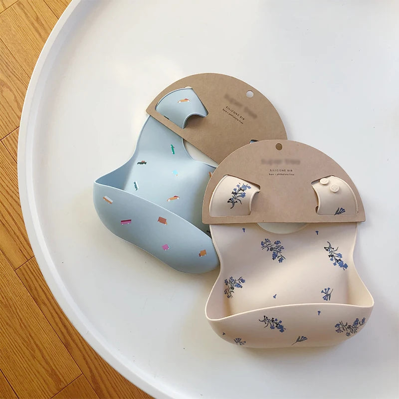 Baby Bibs Soft Silicone