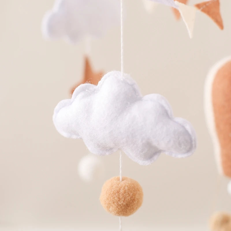 Soft Felt Baby Crib Mobile