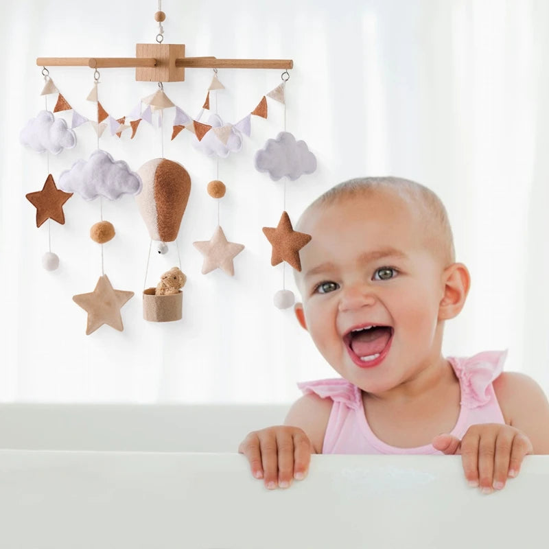 Soft Felt Baby Crib Mobile