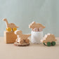 Baby Beech Wood Dino Set