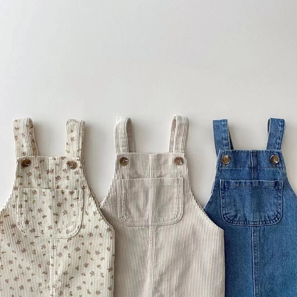 Denim and Corduroy Dungarees