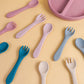 Soft Silicone Cutlery Set