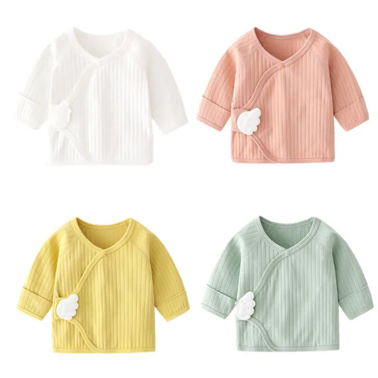 Comfortable Solid Toddler Long Sleeve Tops